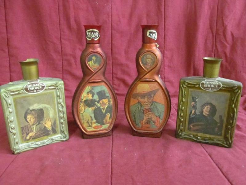 4 Beam Decanters 9&quot to 12&quot...