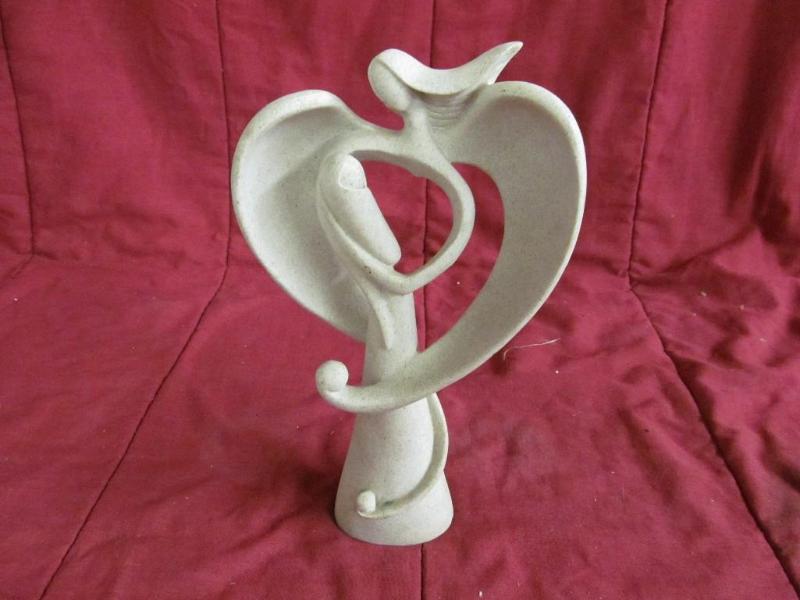 Mother and Child Statue 12&quot Ta...