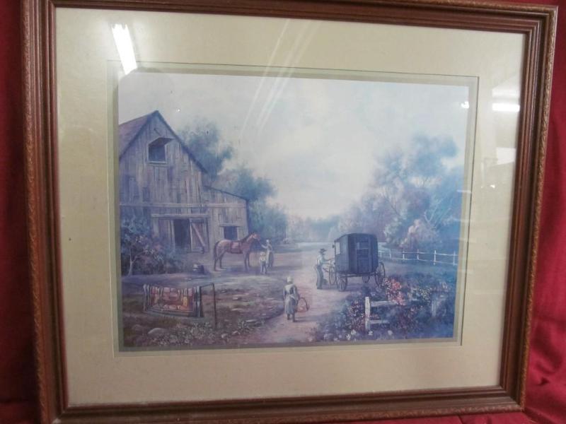 Picture of Barn, Horse, and Buggy 2...