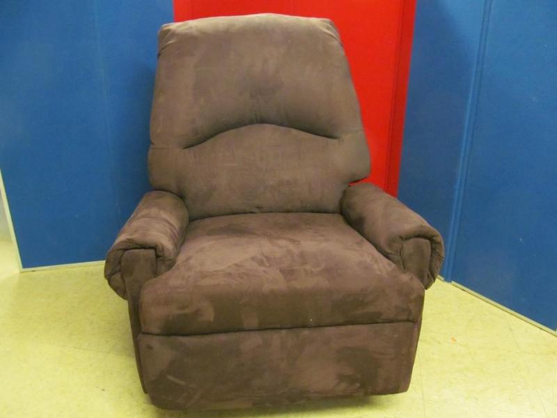 RockerRecliner - Brown Microfiber...