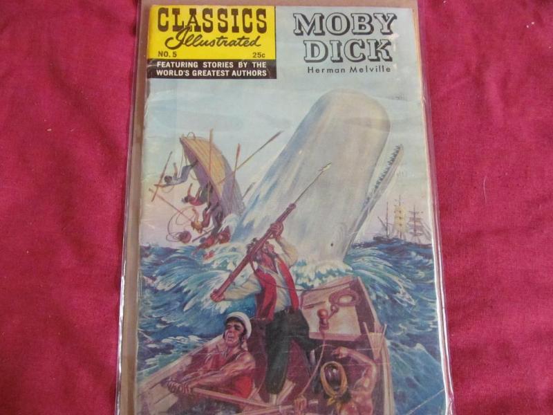 Classics .25 #5 Moby Dick...