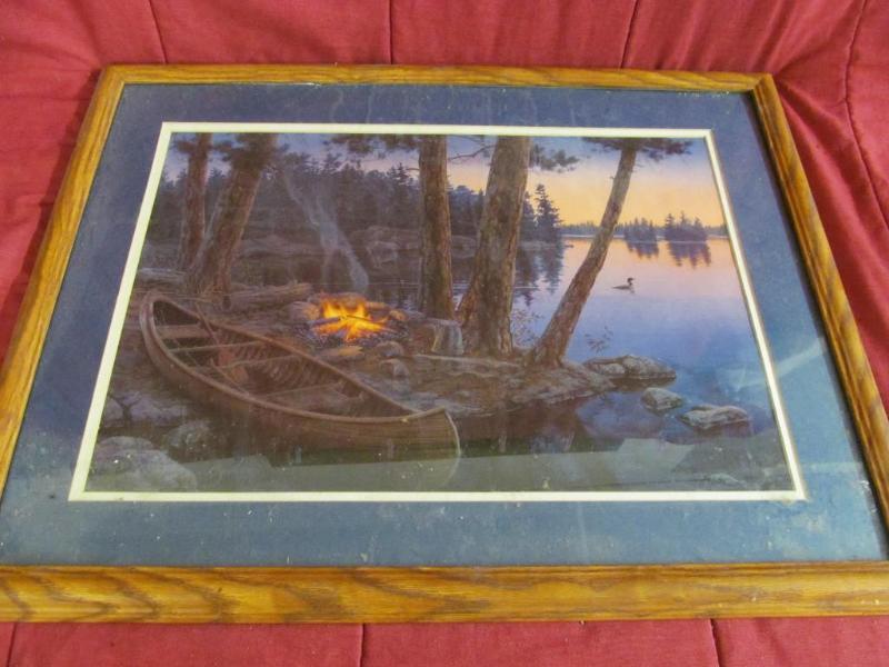 Campfire and Loon Picture 26&quot ...