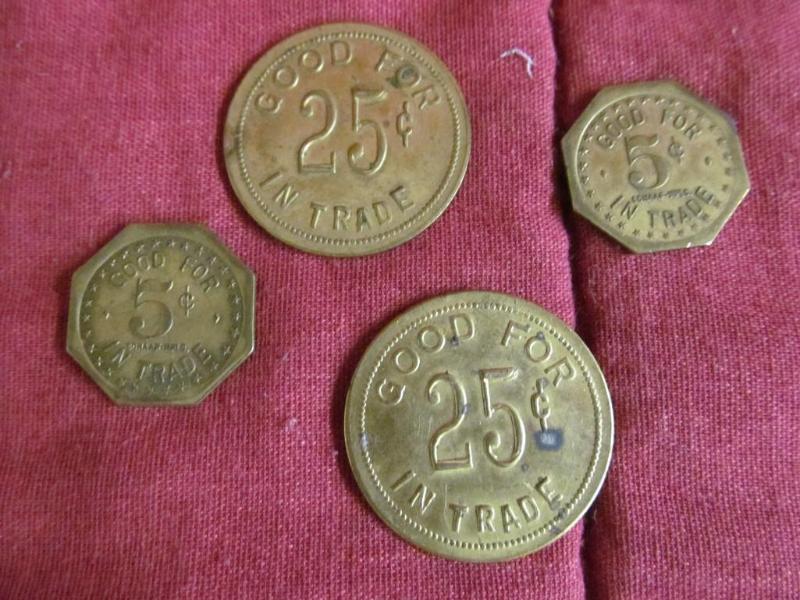 4 Tokens for Wallys Recreation Eag...