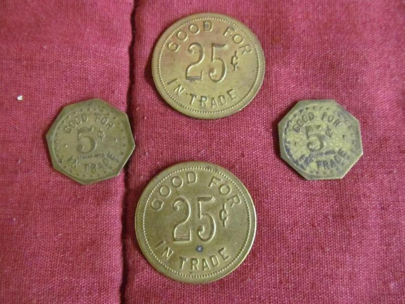 4 Tokens Wallys Recreation Eagle B...