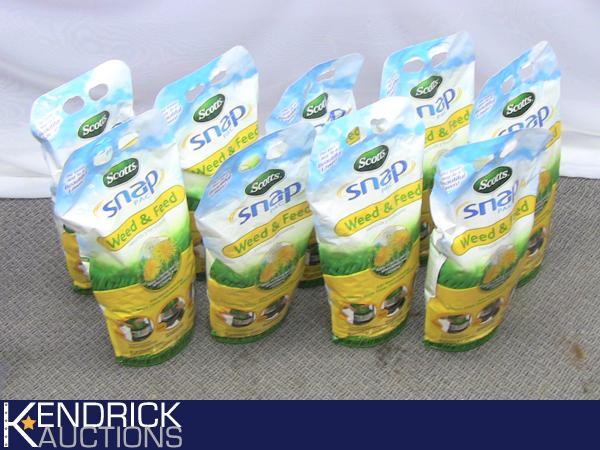 lot 19 image: 9 Bags of&nbspScotts Snap Pac Weed...