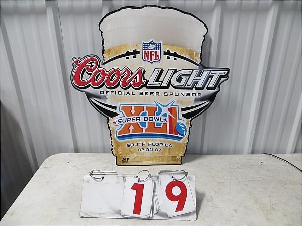 NFL Coors Light Official Beer Spons...