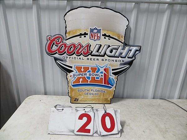 NFL Coors Light Official Beer Spons...