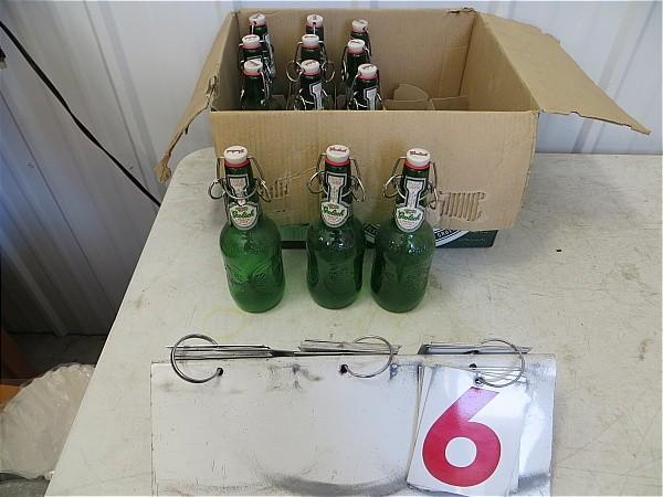 Lot of 12 Re-sealable green Grolsen...
