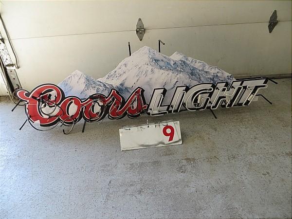 Coors Light Large Neon. Does not li...