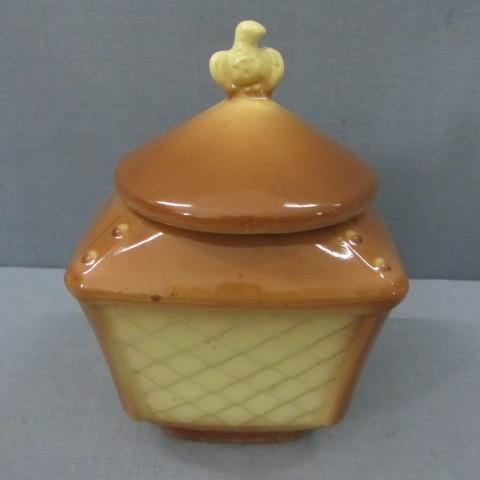 Brush McCoy lamplight cookie jar, e...