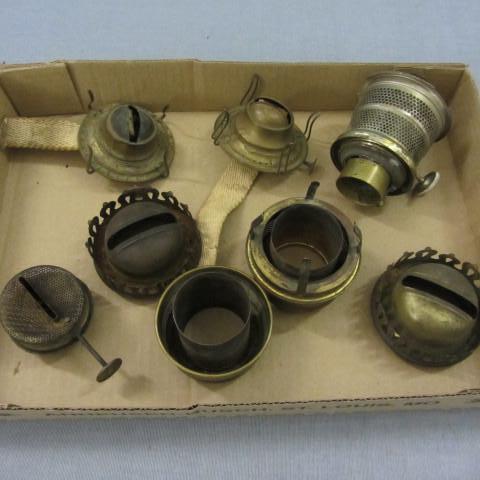 Kerosene lamp brass burner parts, i...