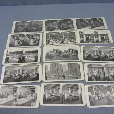 Sears Roebuck stereoptic cards, all...