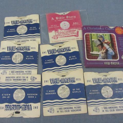 Viewmaster reels A Christmas Carol...
