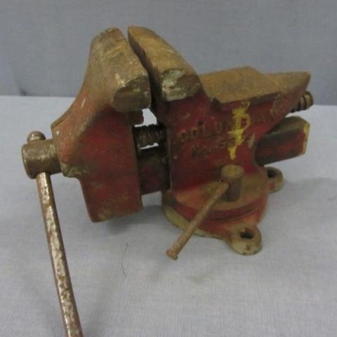 Columbian 63-12 shop vise, heavy d...