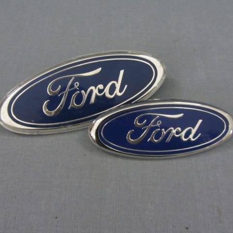 Two Ford emblems
