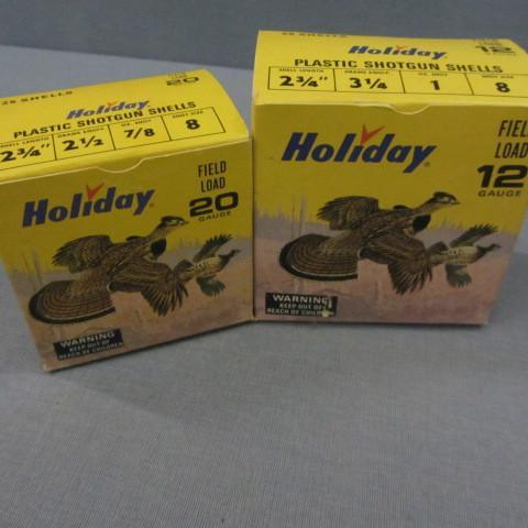 Shot shell boxes, Les Kouba - Holid...