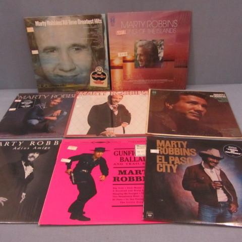 Marty Robbins albums (33), eight to...