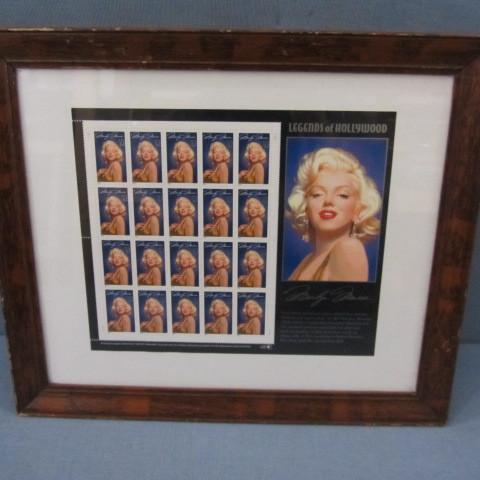 Marilyn Monroe Stamp sheet, Legends...