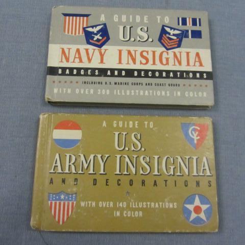 US Armed Service Insignia Books,