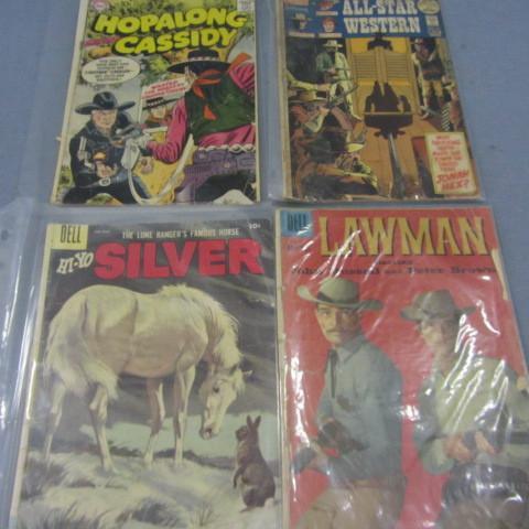 Western comics 1957 Hopalong Cassi...