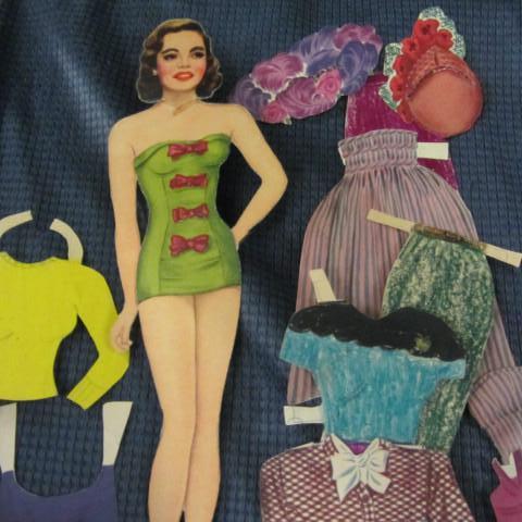 Movie Star Paper Dolls Betty Grabl...