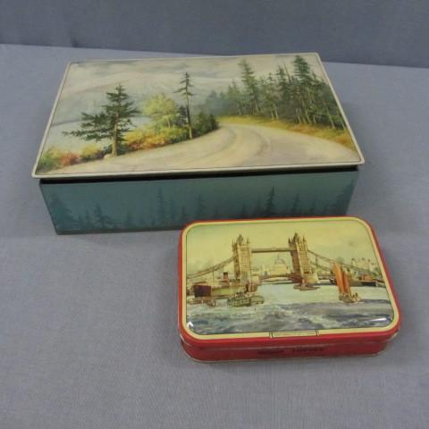 Nabisco and Rileys Toffee Tins Na...