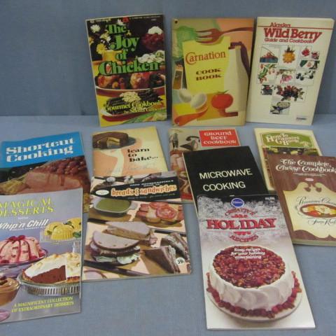 Cook books, all complete in good co...