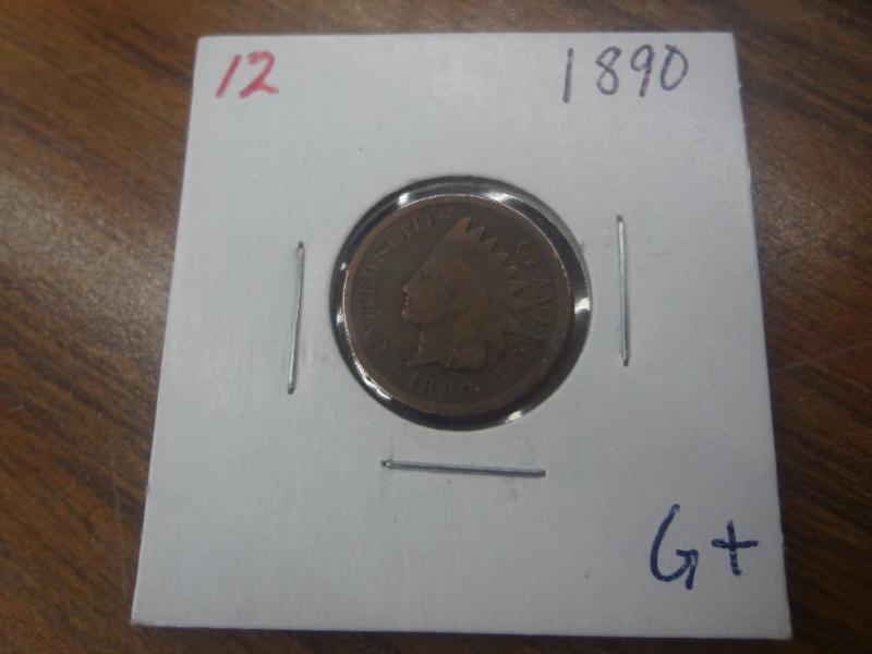 1890 Indian Head Cent G...