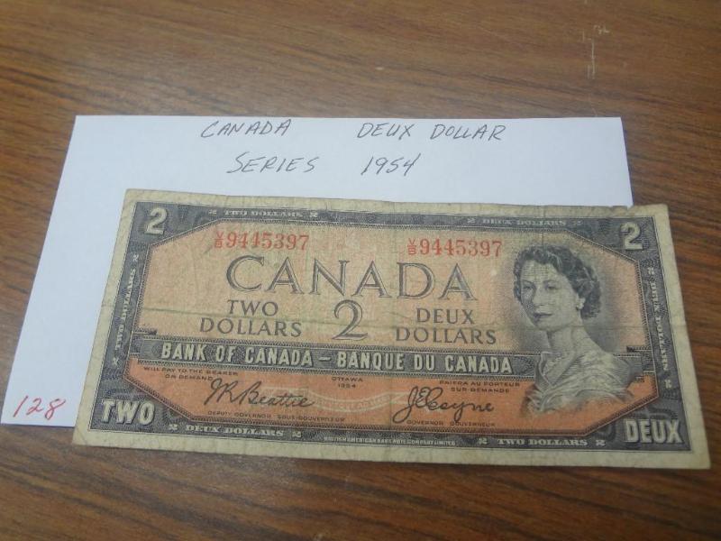 Series 1954 Canadian Deux Dollar No...