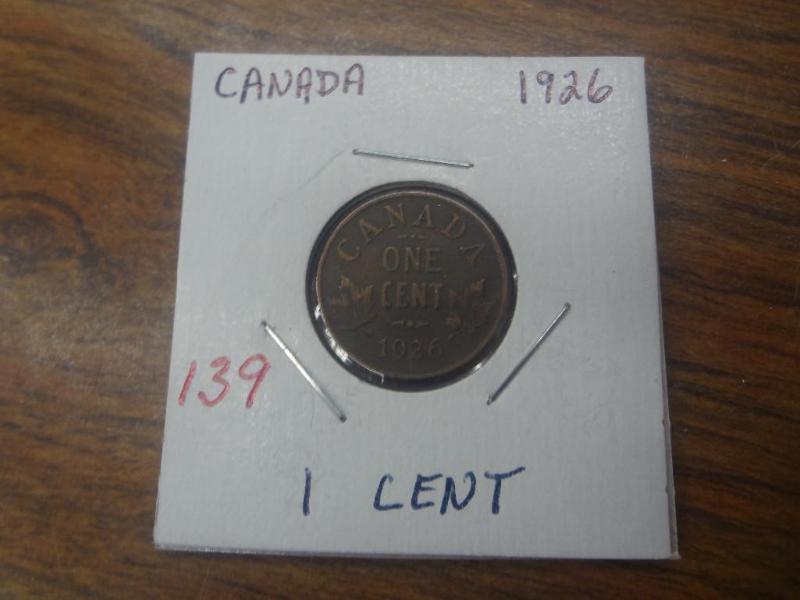Canadian 1926 Small Cent...