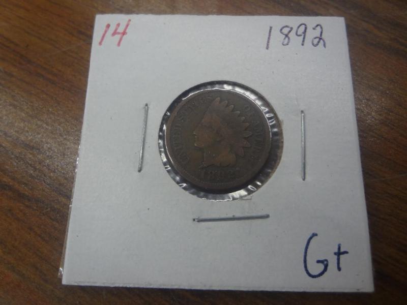 1892 Indian Head Cent G...