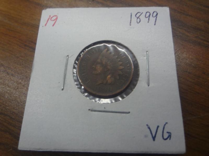 1899 Indian Head Cent VG...