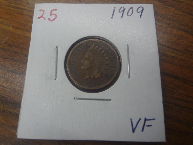 1909 VF Indian Head Cent (real nice...