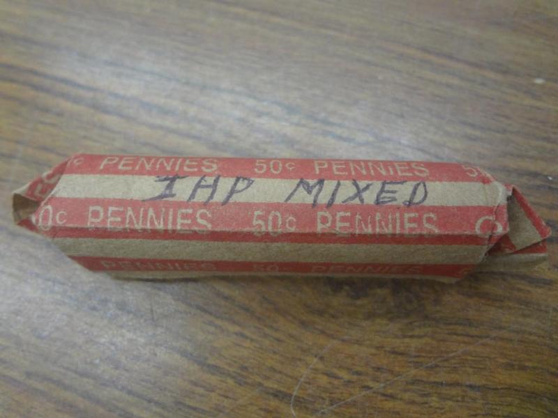 1 roll of 50 Mixed date Indian Head...