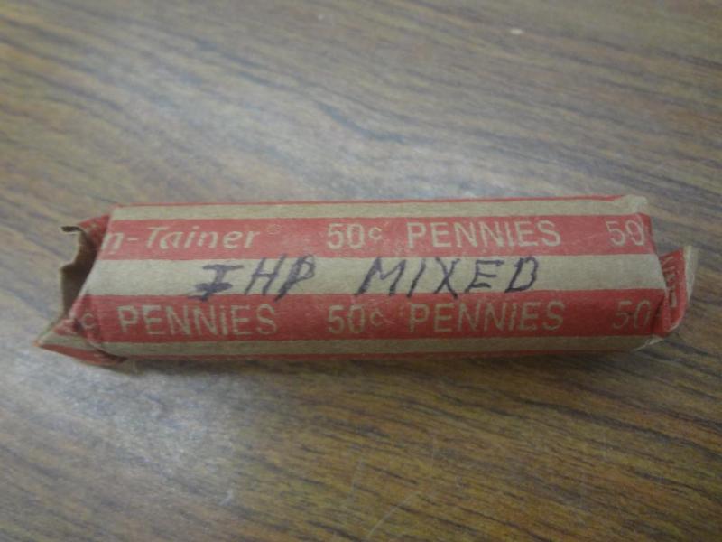 1 roll of 50 Mixed date Indian Head...