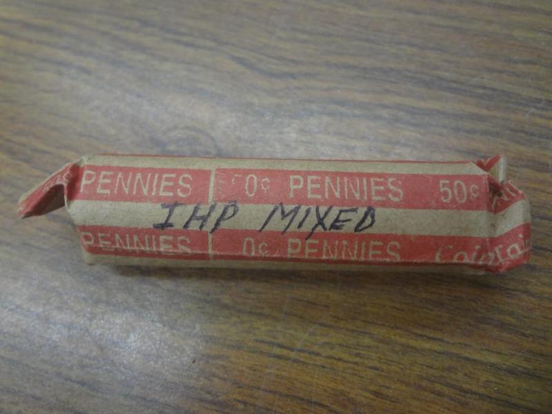 1 roll of 50 Mixed date Indian Head...