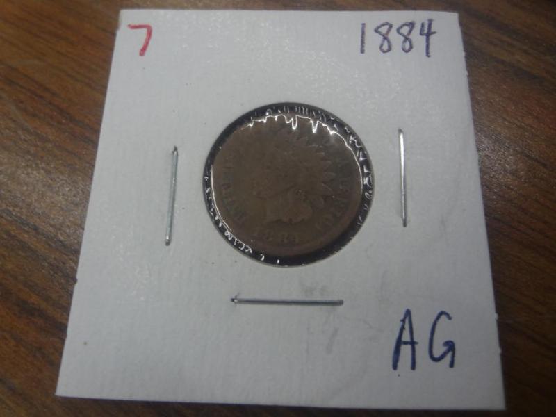 1884 Indian Head Cent AG...
