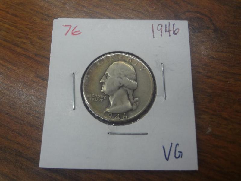 1946 VG Washington Quarter...