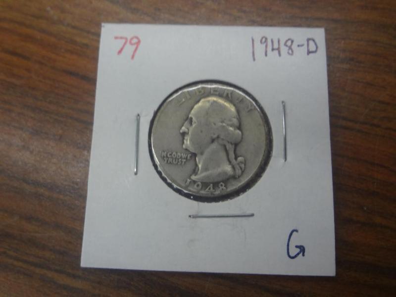 1948-D G Washington Quarter...