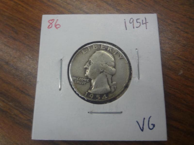 1954 VG Washington Quarter...