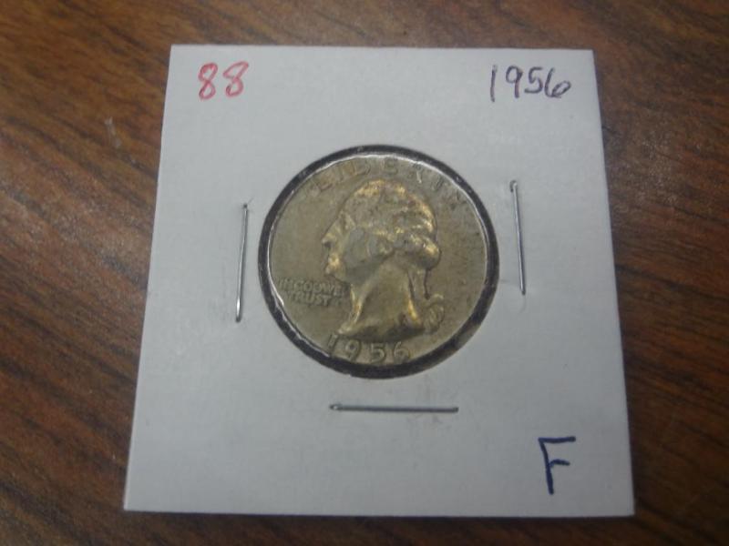 1956 F Washington Quarter...