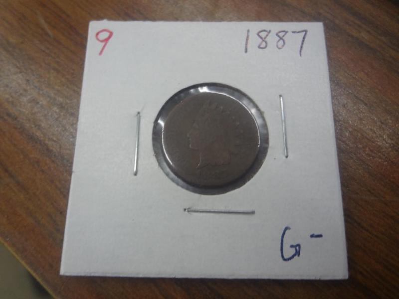 1887 Indian Head Cent G-...