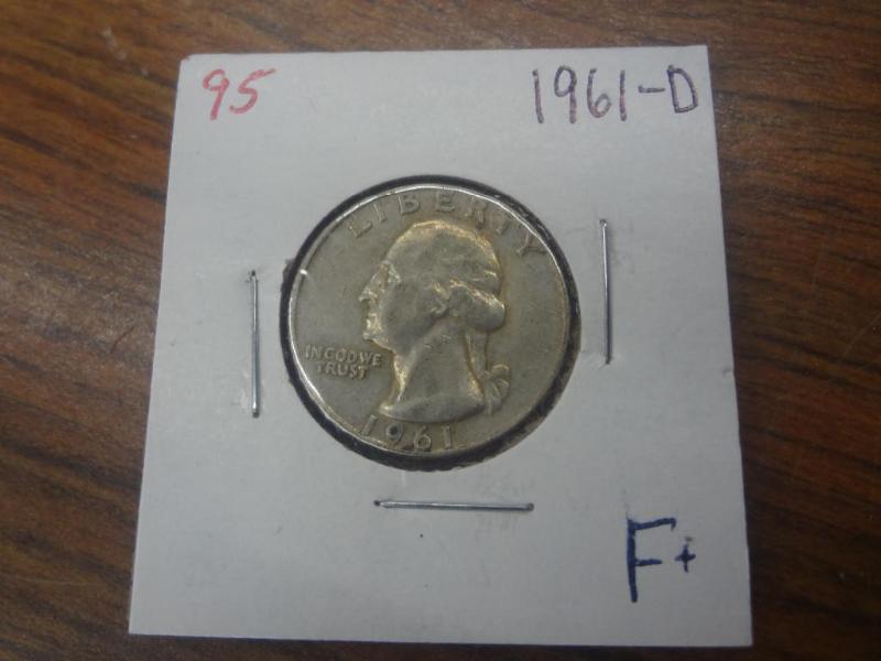 1961-D F Washington Quarter...