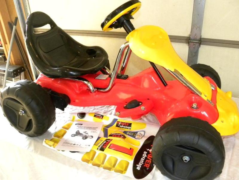 Power Advantage Go Cart, 6V battery...