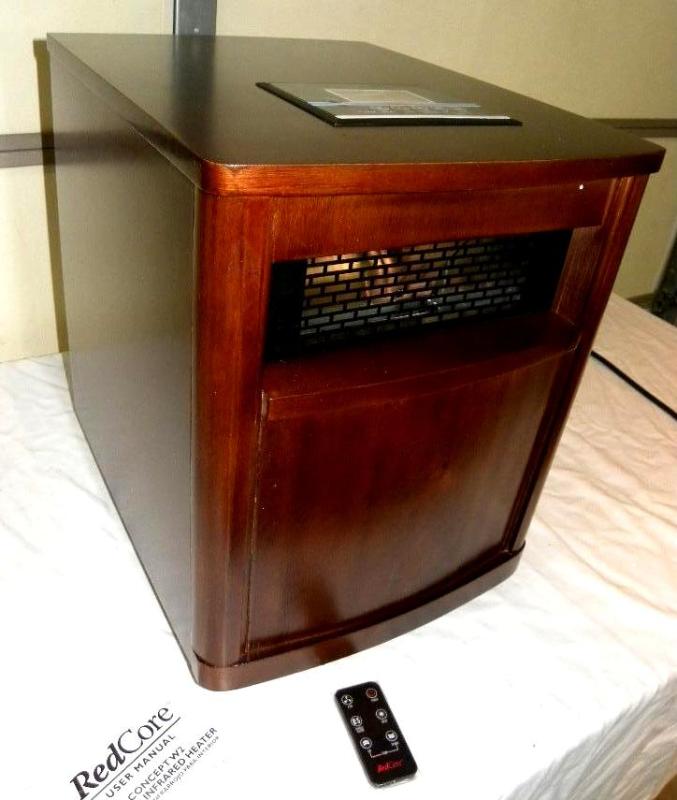 RedCore 1,500W Infrared Heater, hea...