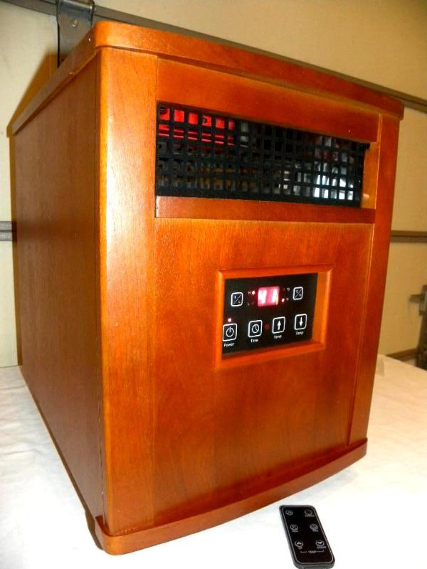 1,500W Infrared Heater, heats up to...