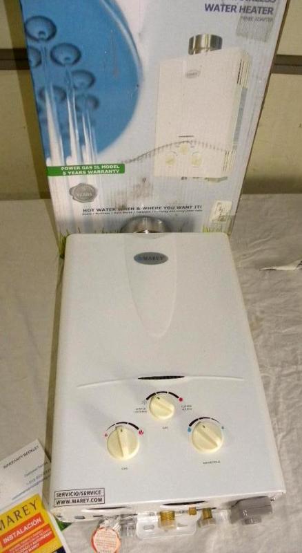 Marey Power Gas 5L Tankless Water H...