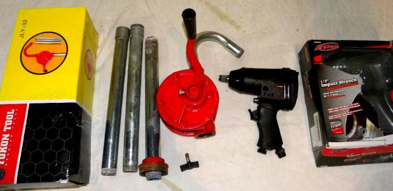 Lot of 12 Pneumatic Impact Wrenc...