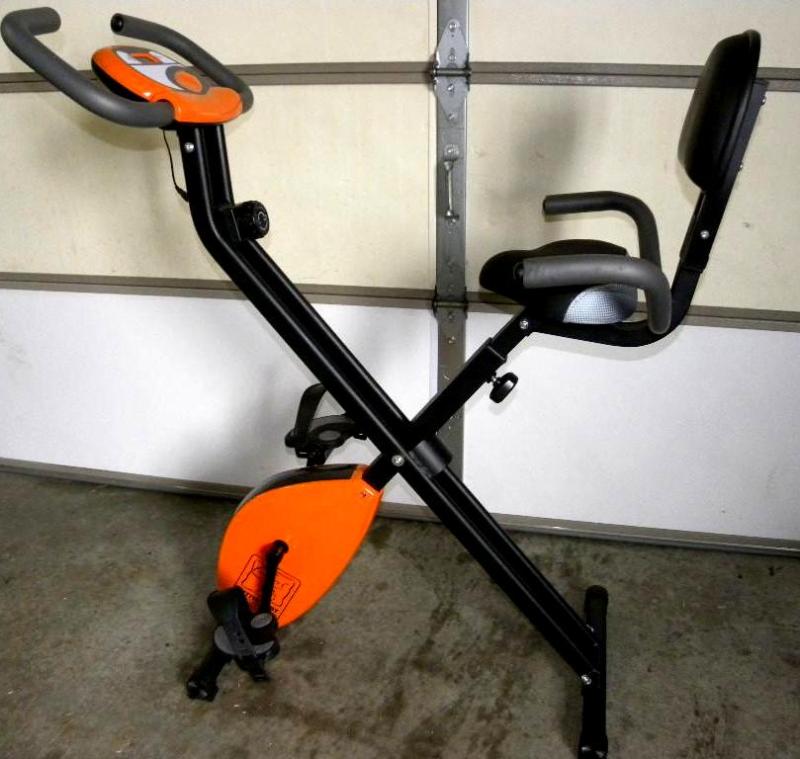 Magnetic Recumbent Bike, LCD monito...
