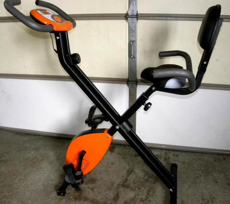 Magnetic Recumbent Bike, LCD monito...